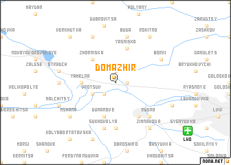 map of Domazhir