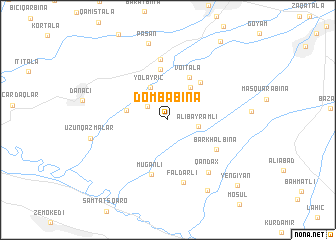 map of Dombabinǝ