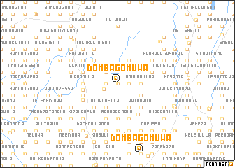 map of Dombagomuwa