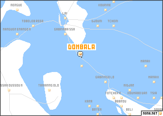 map of Dombala