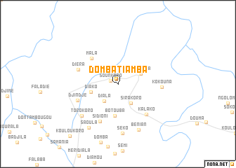 map of Dombatiamba