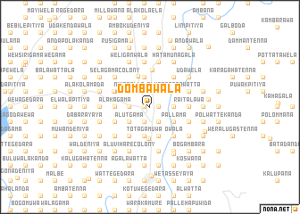 map of Dombawala