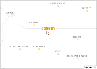 map of Dombay