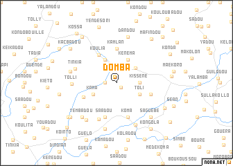 map of Domba