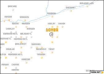 map of Dombā\