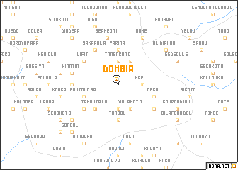 map of Dombia
