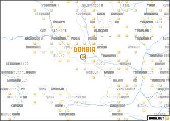 map of Dombia