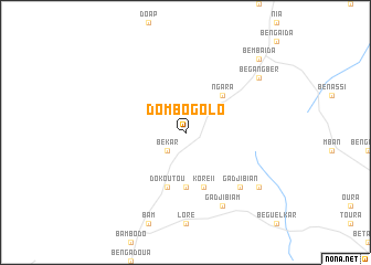 map of Dombogolo