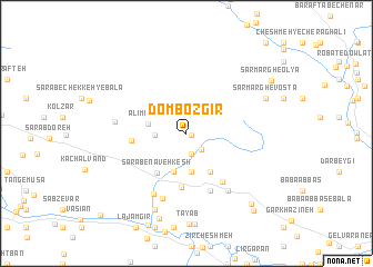 map of Dom Bozgīr