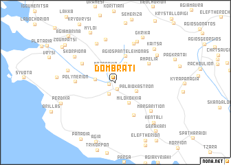 map of (( Dombráti ))