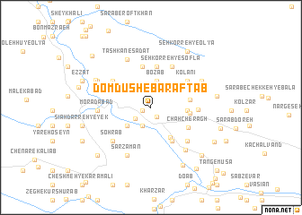 map of Dom Dūsh-e Barāftāb