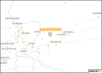 map of Dom-e Āsmān