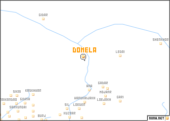 map of Domela