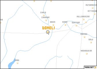 map of Domeli