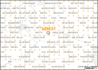 map of Doment