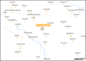 map of Domerkh