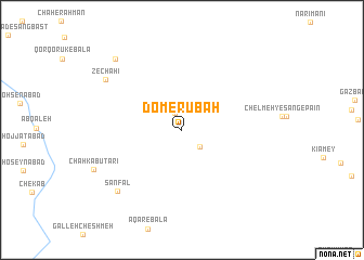 map of Dom-e Rūbāh