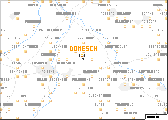 map of Dom-Esch