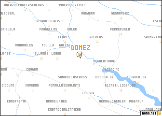 map of Domez