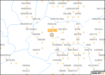 map of Domé