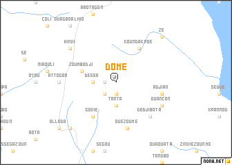 map of Domé