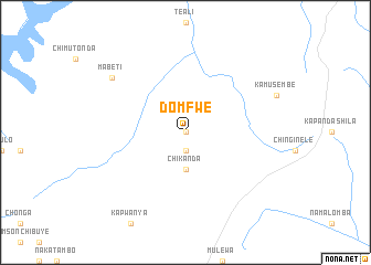 map of Domfwe