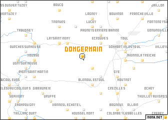 map of Domgermain