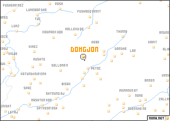 map of Domgjon