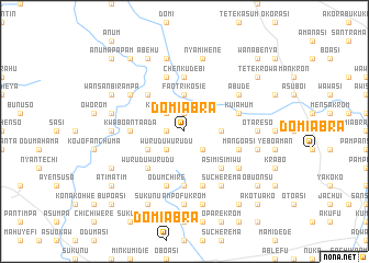 map of Domiabra