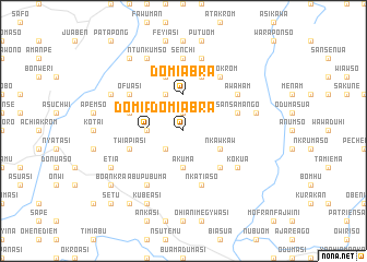 map of Domiabra