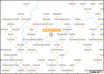 map of Domiabra