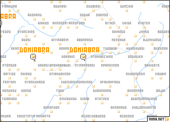 map of Domiabra