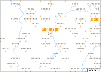 map of Domiabra