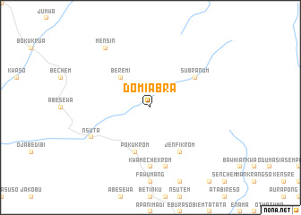 map of Domiabra