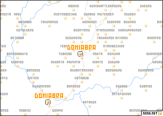 map of Domiabra