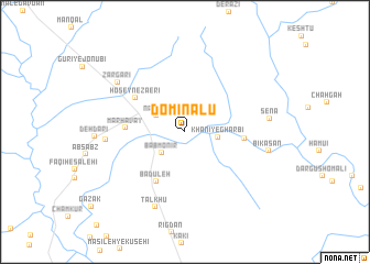 map of Domīnālū