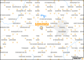 map of Dominasi