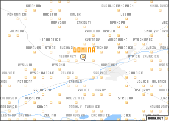 map of Domina