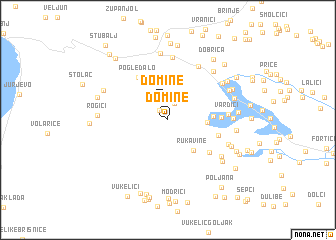 map of Ðomine