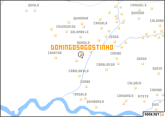 map of Domingos Agostinho