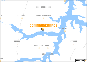 map of Domingos Campos