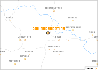 map of Domingos Martins