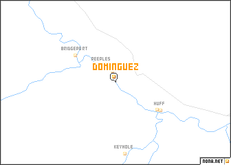 map of Dominguez