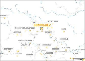 map of Domínguez