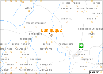 map of Domínguez