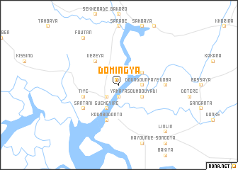 map of Domingya