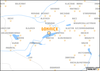 map of Dominice