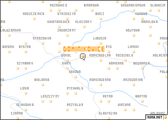 map of Dominikowice