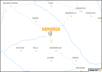 map of Domiongo