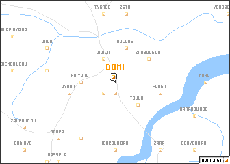 map of Domi